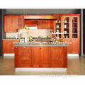 Wooden Birch Kitchen Cabinet, Solid Wood for Cabinet Door and Plywood Carcass, UV Finish